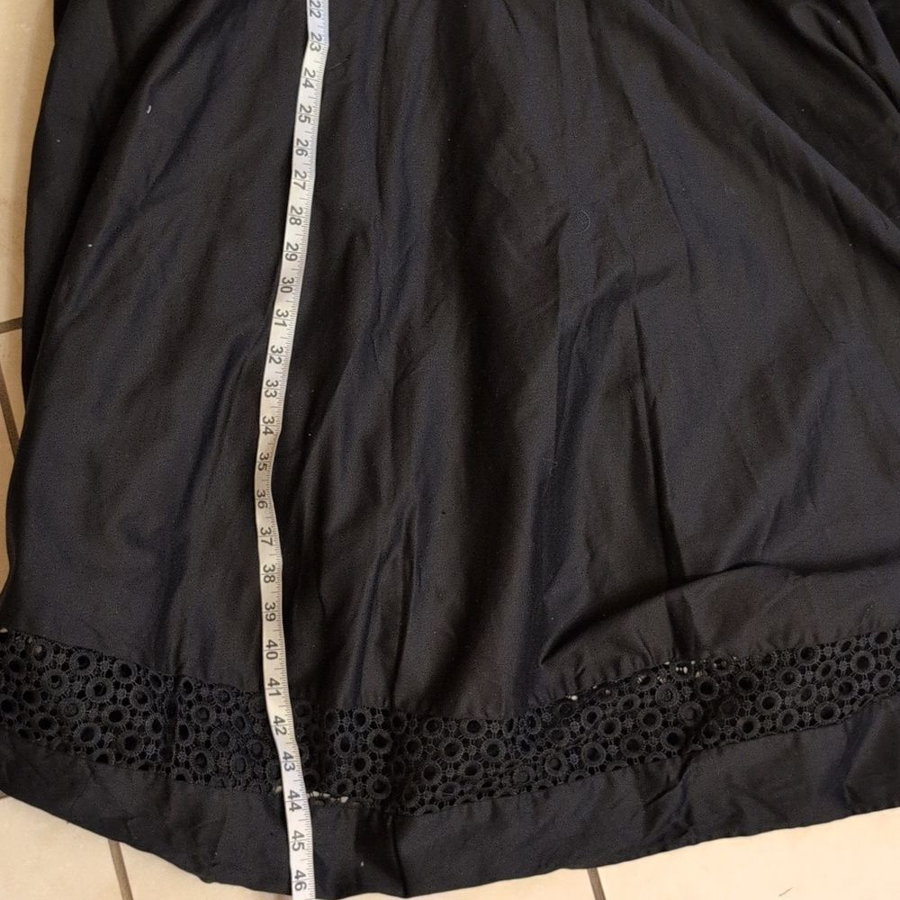 NWT Dolly And Dotty Tess Sleeved Formal Lace Midi Dress Black A-Line Retro Sz 22 - Picture 16 of 16